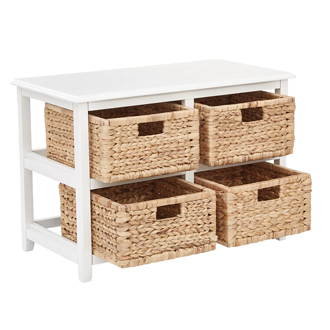 Rattan Storage Cabinet - alternate view