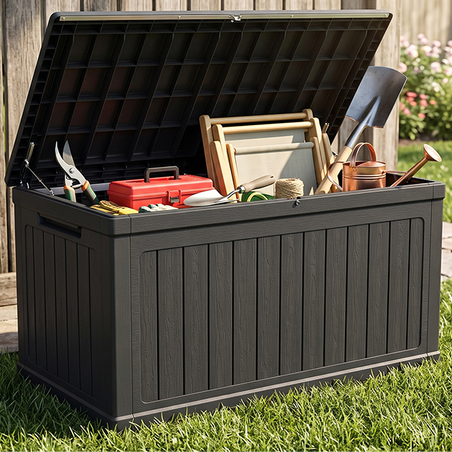 Outdoor Deck Storage Box - alternate view