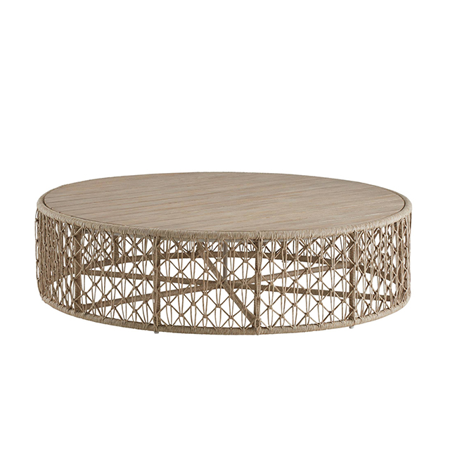 Round Outdoor Coffee Table