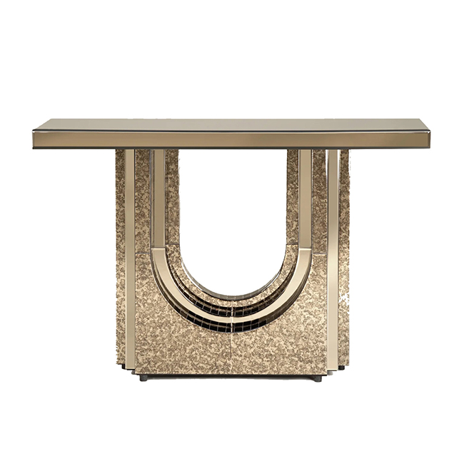 Modern U-Shaped Console Table
