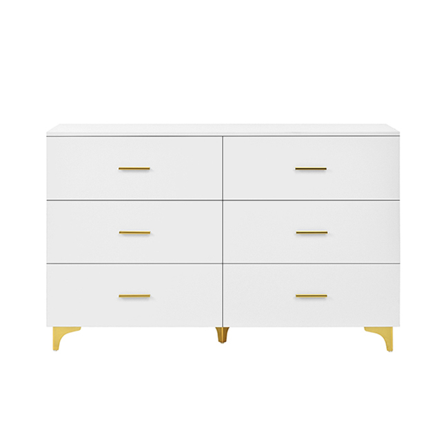 Modern 6 Drawer Dresser
