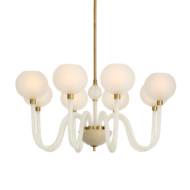 Modern Glass Bubble Chandelier